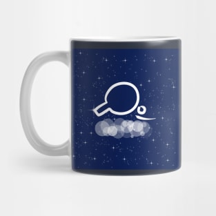 table tennis, ping pong, sport, sports, active lifestyle, game, technology, light, universe, cosmos, galaxy, shine, concept Mug